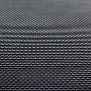 Solid Onyx Black 100% Nylon Canvas Fabric Water Repel Finish 58" Width x 5 Yard Lot