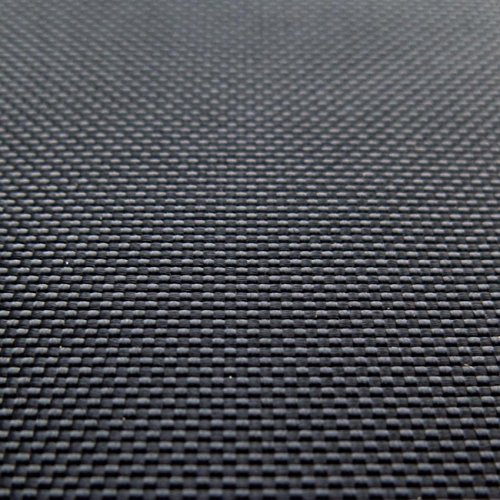 Solid Onyx Black 100% Nylon Canvas Fabric Water Repel Finish 58" Width x 5 Yard Lot