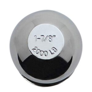 Quick Products QP-HB3001 1-7/8" Chrome Hitch Ball - 3/4" Diameter x 2" Long Shank - 2,000 lbs.