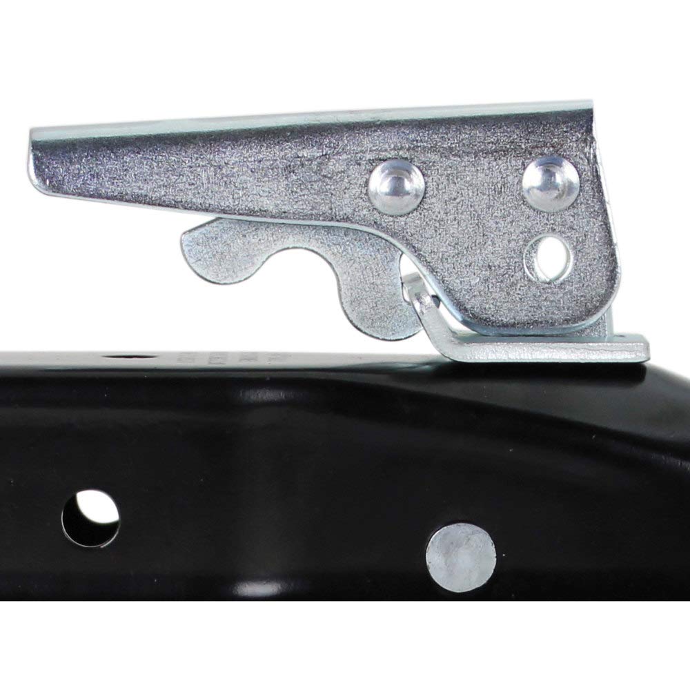 Quick Products QP-HS3020 Black Trigger-Style Trailer Coupler - 1-7/8" Ball, 2" Channel - 2,000 lbs.