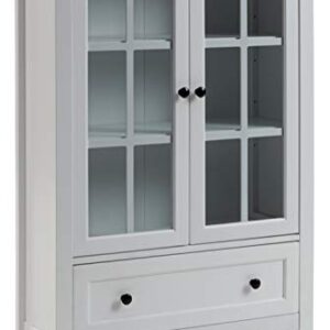 Signature Design by Ashley Miranda Accent Cabinet, 32"W x 12"D x 47"H, White