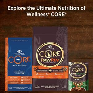 Wellness CORE 95% Natural Wet Grain Free Canned Dog Food, Beef & Carrots,12.5-Ounce Can (Pack of 12)