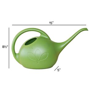 Novelty 30601 Indoor Watering Can, 1/2 Gallon, Green