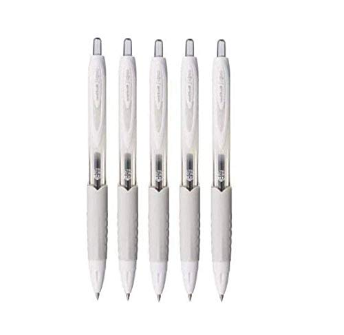 Uni-ball Signo 307 Retractable Gel Ink Pen, Ultra Micro Point 0.38mm, Black Ink, UMN-307-38, Value Set