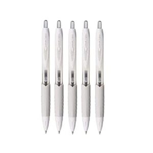 Uni-ball Signo 307 Retractable Gel Ink Pen, Ultra Micro Point 0.38mm, Black Ink, UMN-307-38, Value Set