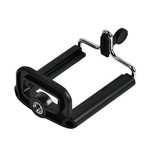 Walway Tripod Mount Adapter, Universal Cell Phone Clip Holder Camera Bracket Smartphone Attachment for iPhone 13PRO MAX/12/11/11PRO/ Samsung Galaxy S22 Ultra/ S21/ Note and More