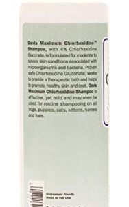 Davis Maximum Chlorhexidine Pet Shampoo, 12 oz