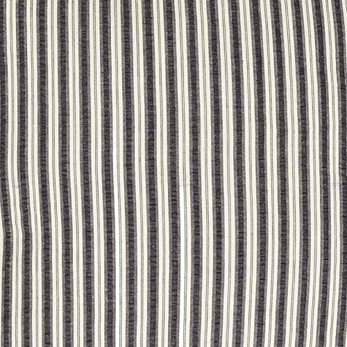 VHC Brands Ashmont Bedding Accessory, Ticking Stripe Euro Sham 26x26