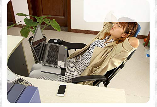 Ergonomic Keyboard Laptop Mouse Stand Mount for Workstation Video Gaming,Installed to Chair or Any Round Bar with Maximum 1.96 inch Diagonal Thickness