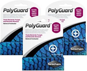 (3 pack) seachem polyguard 10 gram