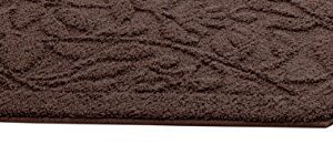 Mohawk Home Foliage Accent Rug, 4 ft 0 Octagon, Chocolate