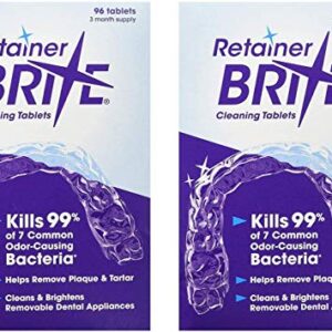 Retainer Brite Retainer brite -6 months supply- 2 boxes pack -192 tablets , 192 Count