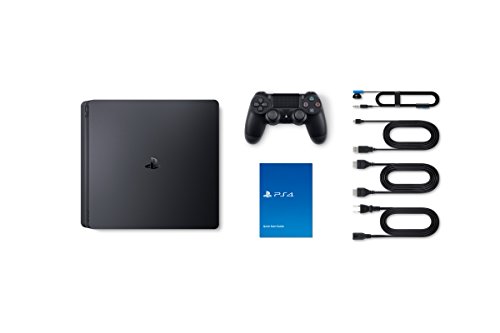 PlayStation 4 Slim 1TB Console - Black (Renewed)