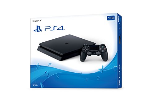 PlayStation 4 Slim 1TB Console - Black (Renewed)