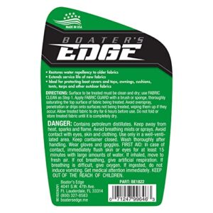 BOATER'S EDGE Fabric Guard - Waterproofing & Fabric Protectant - 32 OZ (BE1822), green