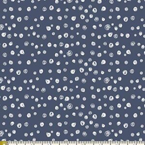 Hello Bear Quilting Bundle | Native American Fabrics | Navy Gray Nursery Fabrics | Indian Summer | Southwestern Quilt Bundle | 9 Fabrics | Art Gallery Fabrics (Half Yards)