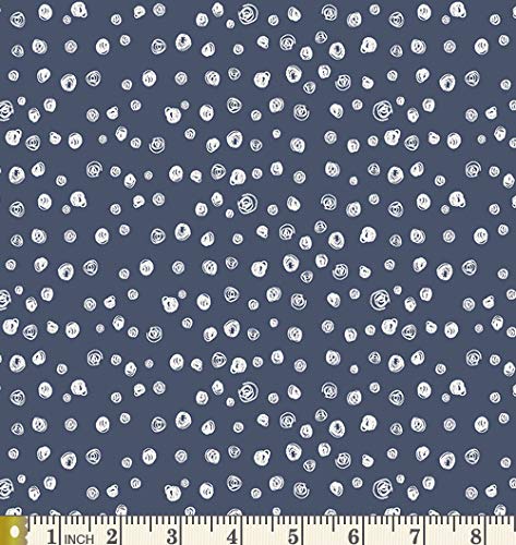 Hello Bear Quilting Bundle | Native American Fabrics | Navy Gray Nursery Fabrics | Indian Summer | Southwestern Quilt Bundle | 9 Fabrics | Art Gallery Fabrics (Half Yards)