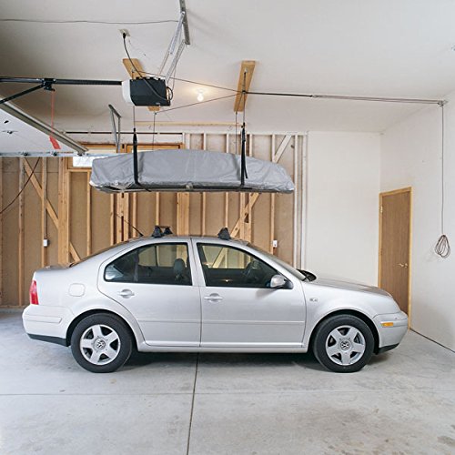 Hoister Direct 7803.Jeep - Overhead Storage Hoist for Jeep Top Removal, Truck Caps, Bikes, SUP, Dinghies, Canoes, Kayaks, Surfboards and More. Mount in Your Garage, Shop, Anywhere with a Ceiling.