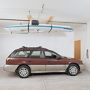 Hoister Direct 7803.Jeep - Overhead Storage Hoist for Jeep Top Removal, Truck Caps, Bikes, SUP, Dinghies, Canoes, Kayaks, Surfboards and More. Mount in Your Garage, Shop, Anywhere with a Ceiling.