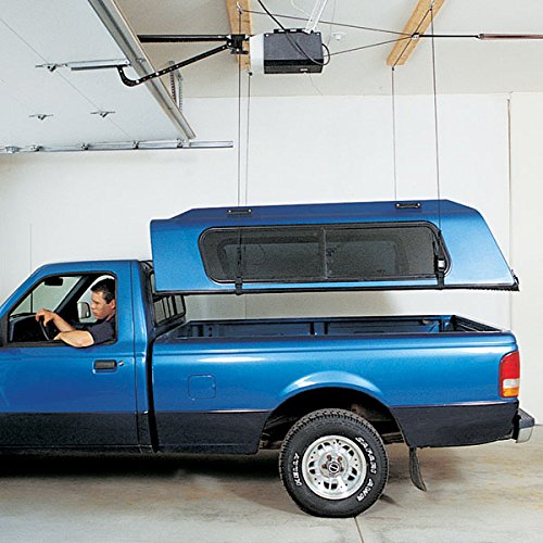 Hoister Direct 7803.Jeep - Overhead Storage Hoist for Jeep Top Removal, Truck Caps, Bikes, SUP, Dinghies, Canoes, Kayaks, Surfboards and More. Mount in Your Garage, Shop, Anywhere with a Ceiling.