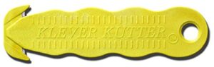 klever kutter cutters, yellow, pack of 10 (k- yellow)
