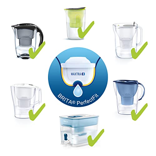 Brita Filters for Maxtra+ Water Filter Jug, Plastic/Carbon/Resin 3 Filtri Bianco