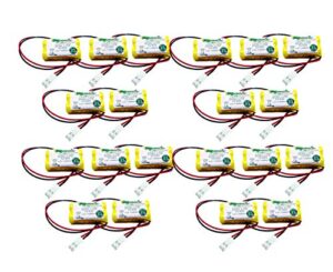 20pc dual-lite 12-822,012-0822,12-822e replacement battery