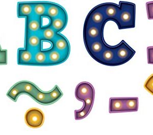 Teacher Created Resources Marquee Bold Block 3" Magnetic Letters