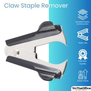 1InTheOffice Claw Staple Remover,"3 Pack"