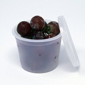 Vito's famous Deli Container with Lid, 4 Ounce (Pack 50)