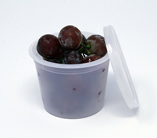 Vito's famous Deli Container with Lid, 4 Ounce (Pack 50)