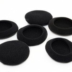 YunYiYi 5 Pairs Replacement Foam Ear Pads Sponge Earpads Cushion Cups Cover Compatible with Plantronics Pulsar p590 P 590 P-590 Headset Headphones