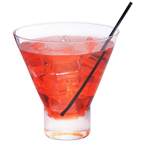 Black Cocktail Straws -500 pack