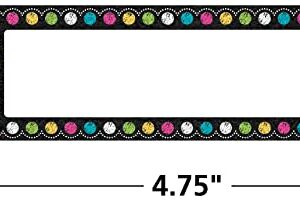 Teacher Created Resources Chalkboard Brights Labels Magnetic Accents (TCR77299)