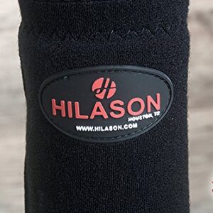 HILASON Medium Horse Medicine Sports Boots Rear Hind Leg Black