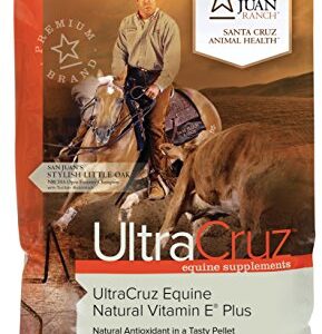 UltraCruz - sc-516275 Equine Natural Vitamin E Plus Supplement for Horses, 10 lb, Pellet (66 Day Supply)