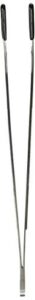 zoo med labs angled stainless steel feeding tongs, 10"