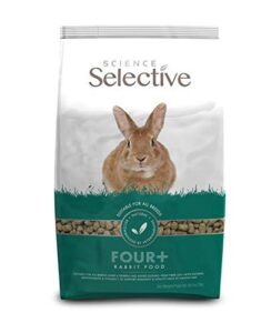 supreme selective mature rabbit food, 4 lbs. 6 oz.