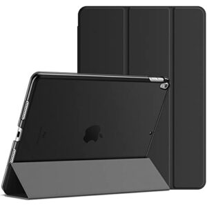 jetech case for ipad pro 10.5-inch and ipad air 3 (10.5-inch 2019, 3rd generation), smart cover auto wake/sleep cover (black)