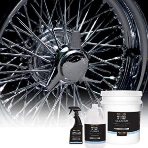 Rolite Wheel and Tire Cleaner (16 fl. oz.) - Acid Free and Safe for All Finishes Including Clear-Coats, Dissolves Brake Dust & Road Grime Instantly