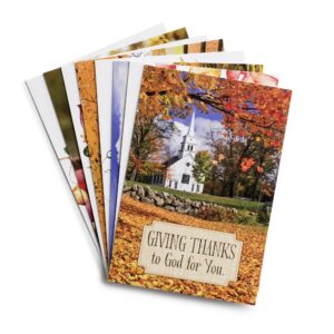 thanksgiving - inspirational boxed cards - assorted