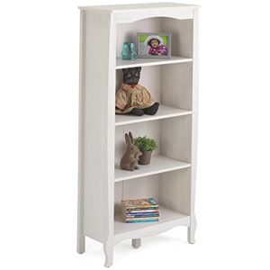 4D Concepts Lindsay BOOKCASE, Stone White Oak