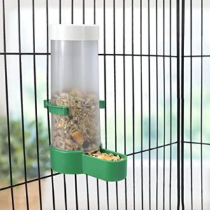 Bird Automatic Feeder Parrot Food and Water Dispenser Fountain Feeder for Bird Parrot Parakeet Conure Lovebird Cockatiel Finch Canary