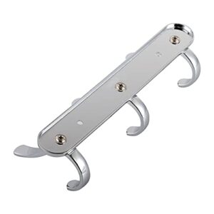 JOMOO 8 Inch Coat Hooks Towel Clothes Backpack Hat Rack Robe Jacket Bathrobe Scarf Hanger Multifunctional Towel Stand Chrome