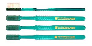 sound feelings toothbrush - basic, extra hard, 4-pack, adult - smokers