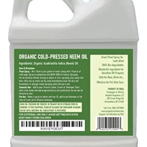 Verdana Organic Cold Pressed Pure Neem Oil - 16 Fl. Oz - Non GMO - Unrefined - 100% Neem Oil, Nothing Added or Removed – Leafshine for Plants, Pet Care, Skin Care, Hair Care Brand