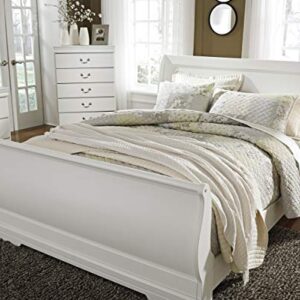 Signature Design by Ashley Anarasia Traditional Queen Sleigh Headboard ONLY, White