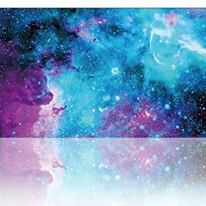 iKammo Large Galaxy Desk Mat Mouse Pad Big DeskPad Desk Cover Extended Cute Computer Mouse Pad XXL Big Office Desk Mouse Mat/Pad with Waterproof Surface-Optimized Gaming Surface (XXL-038, Blue Galaxy)