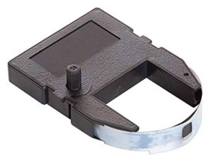 ribbon cartridge for pyramid 3500, 3700, 4000 time clocks, black ink, 4000r compatible replacement