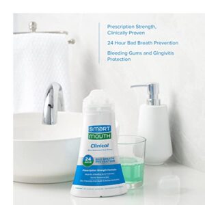 SmartMouth Activated Dry Mouth, Clinical DDS & Original Mouthwash, Mint, 16 fl oz Each